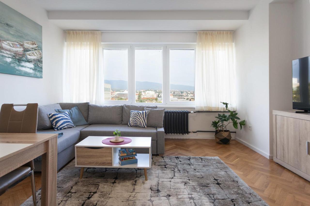 Spacious 2Bdr Apartment- Skyline View Zagreb Luaran gambar